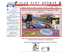Tablet Screenshot of clubslotguimar.com